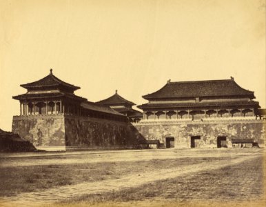 Felice Beato (British, born Italy - The Great Imperial Winter Palace, Pekin, October 29, 1860 - Google Art Project photo