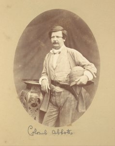 Felice Beato (British, born Italy - (Portrait of Colonel Abbott, Inspector General of Ordnance) - Google Art Project