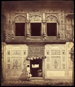 Felice Beato (British, born Italy - Interior of the Sikh Temple with Marble Mosaic - Google Art Project