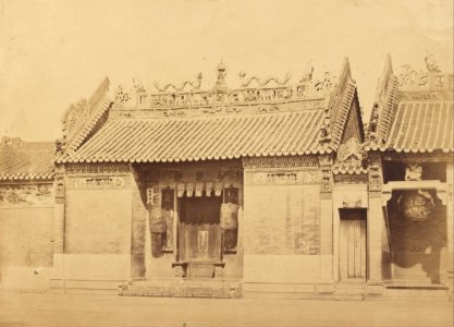 Felice Beato (British, born Italy - Joss House, Canton - Google Art Project