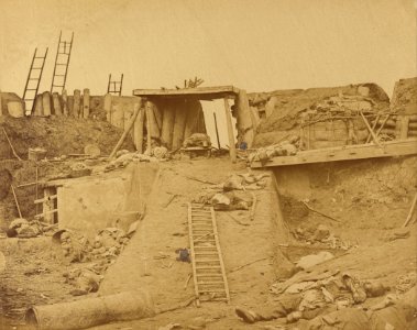 Felice Beato (British, born Italy - Interior of the Angle of North Fort, August 21, 1860 - Google Art Project