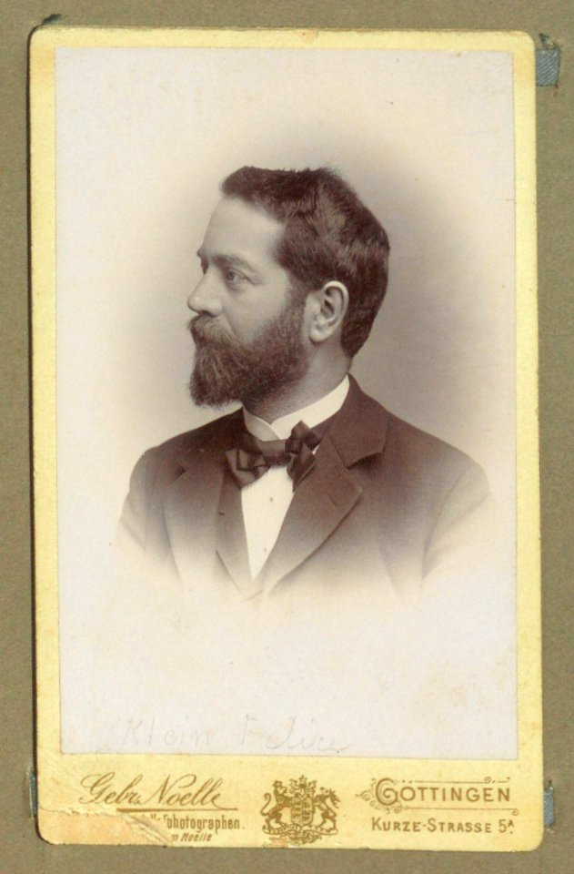 Felix Klein, ante 1897 - Accademia delle Scienze di Torino 0078