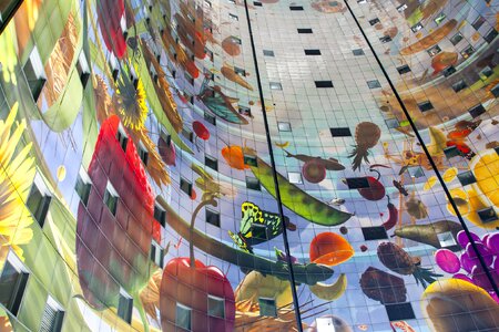 Ceiling painting architecture holland