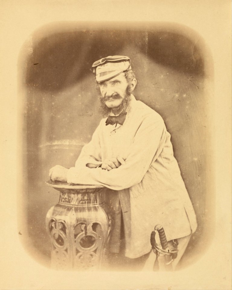 Felice Beato (British, born Italy - Lieutenant-General Sir Hope Grant, KCB - Google Art Project