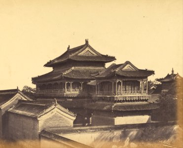Felice Beato (British, born Italy - Temple of Confucius, Pekin, October 1860 - Google Art Project photo