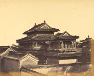 Felice Beato (British, born Italy - Temple of Confucius, Pekin, October 1860 - Google Art Project
