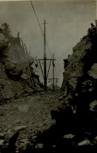 Felseneinschnit auf der Sektion VI. (BildID 15480911)