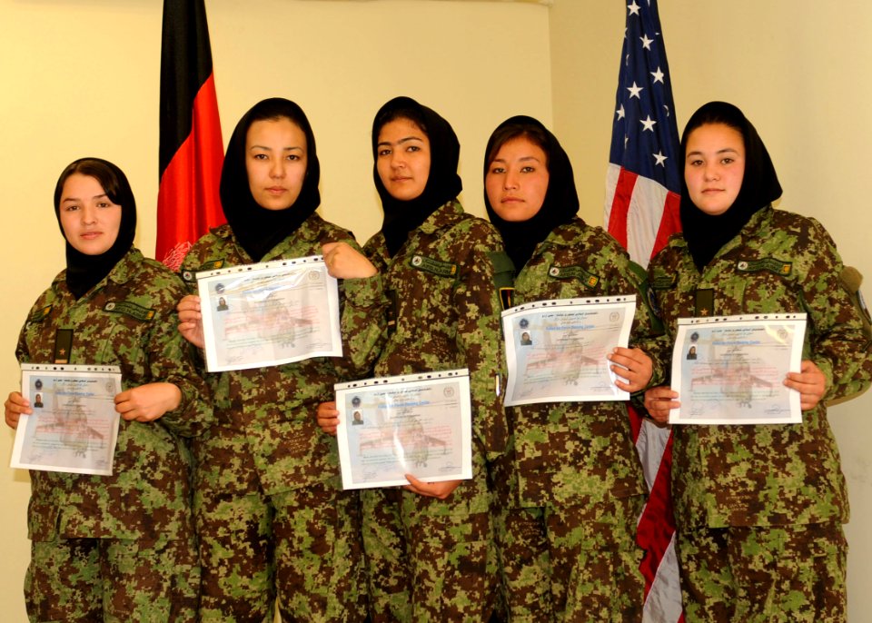 Female Afghan Air Force Lieutenants Graduate (5166082471)