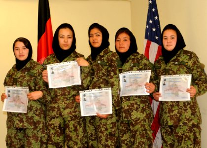 Female Afghan Air Force Lieutenants Graduate (5166082471)