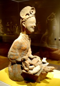 Female banquet chef, Sichuan province, China, Eastern Han dynasty, 1st-2nd century AD, earthenware - Portland Art Museum - Portland, Oregon - DSC08540 photo