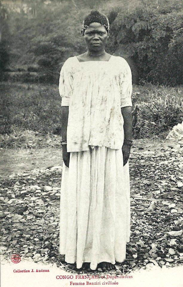 Femme Banziri civilisée-Congo Français et Dépendances