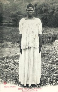 Femme Banziri civilisée-Congo Français et Dépendances