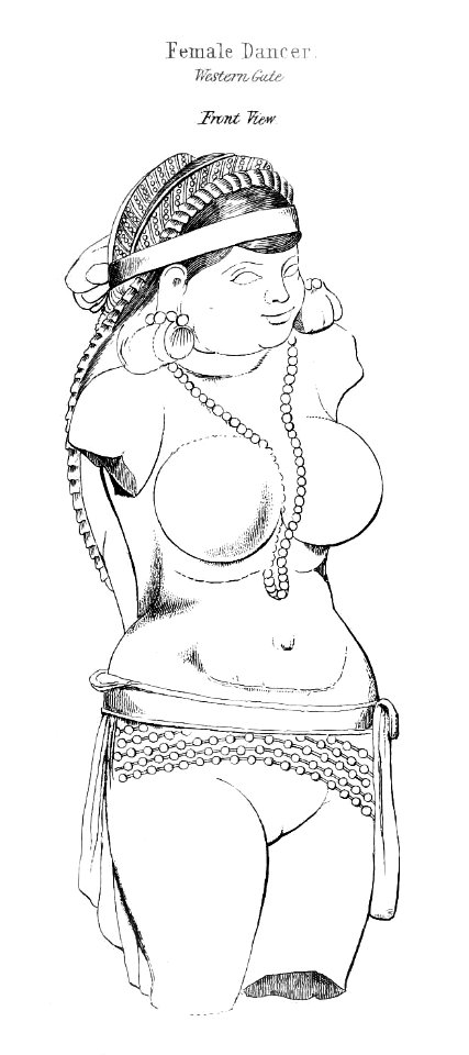 Female Dancer Sanchi Western Gate