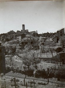 Feltre. Stadtbild vom Osten aus. (BildID 15644843)