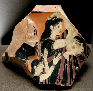 Female mourners Louvre CA1325