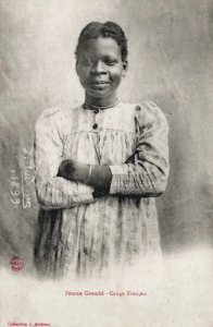 Femme Coumbé (Congo Français) photo