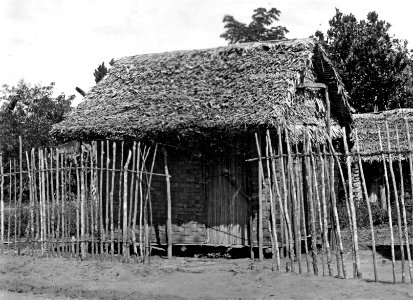 Fenerive, ö. Madagaskar. Betsinuisaraka-hydda. Fenerive - SMVK - 001734