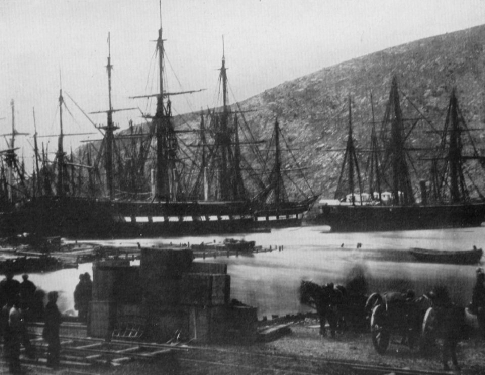 Fenton, Roger - Der Hafen von Balaclava (Zeno Fotografie)