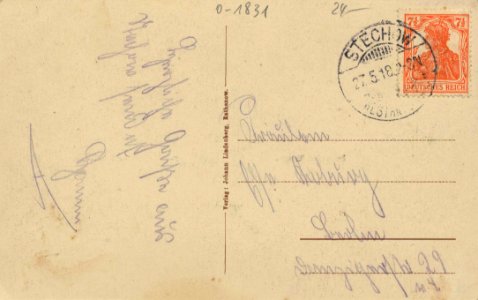 Ferchesar, Brandenburg - Luftkurort Ferchesar b. Rathenow; Gasthof B. Seeger; Dorfstraße (back) (Zeno Ansichtskarten)