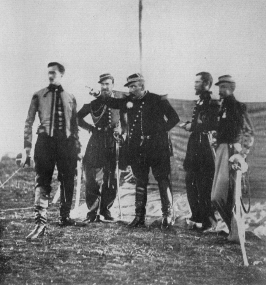 Fenton, Roger - General Bosquet und Gefolge (Zeno Fotografie)