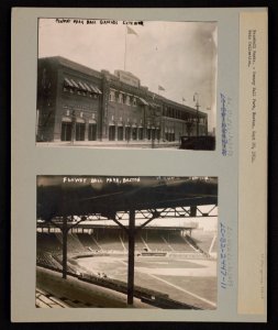 Fenway Ball Park, Boston LCCN91725982 photo