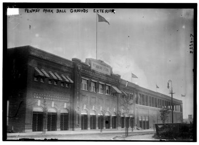 Fenway Park ball grounds exterior LCCN2014692066