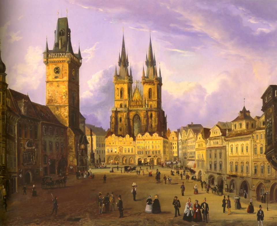 Ferdinand Lepie Auf dem Altstädter Ring