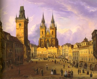 Ferdinand Lepie Auf dem Altstädter Ring