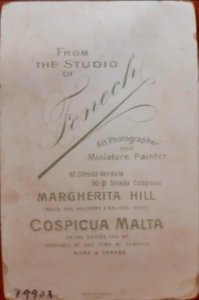 Fenech photography studio, Cospicua