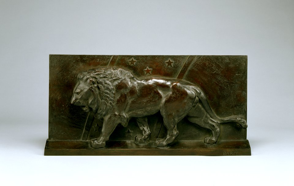 Ferdinand Barbedienne - Lion of the July Column - Walters 27165