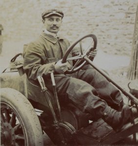 Ferenc Szisz au Grand Prix automobile de France 1906 1