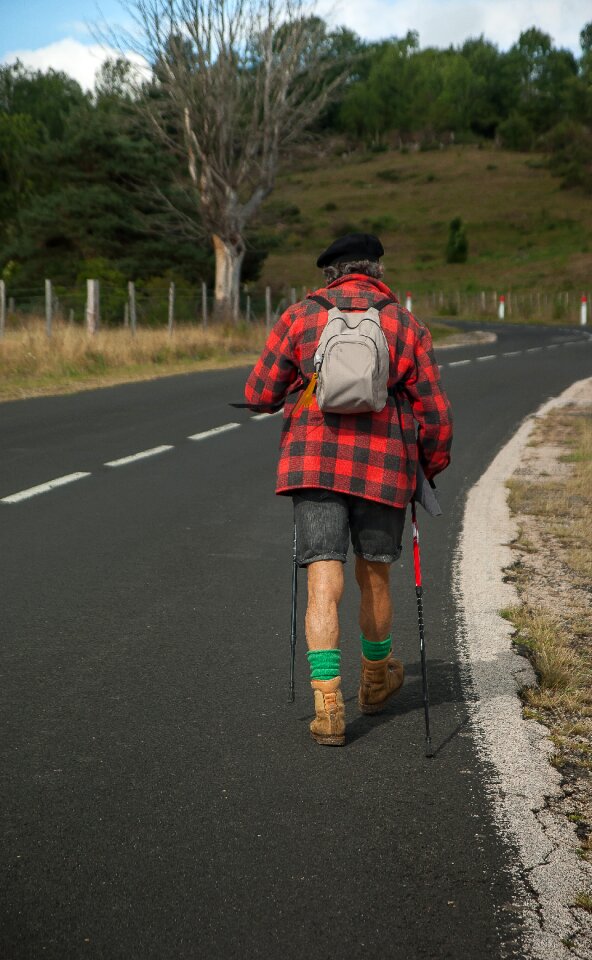 Walker hiker backpack