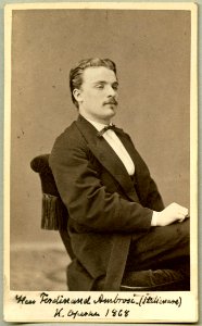 Ferdinand Ambrosi, porträtt - SMV - H1 039