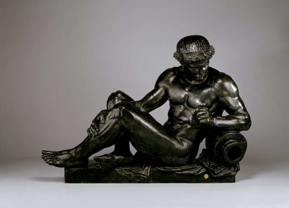 Ferdinand Barbedienne - The River God - Walters 27182 - Profile