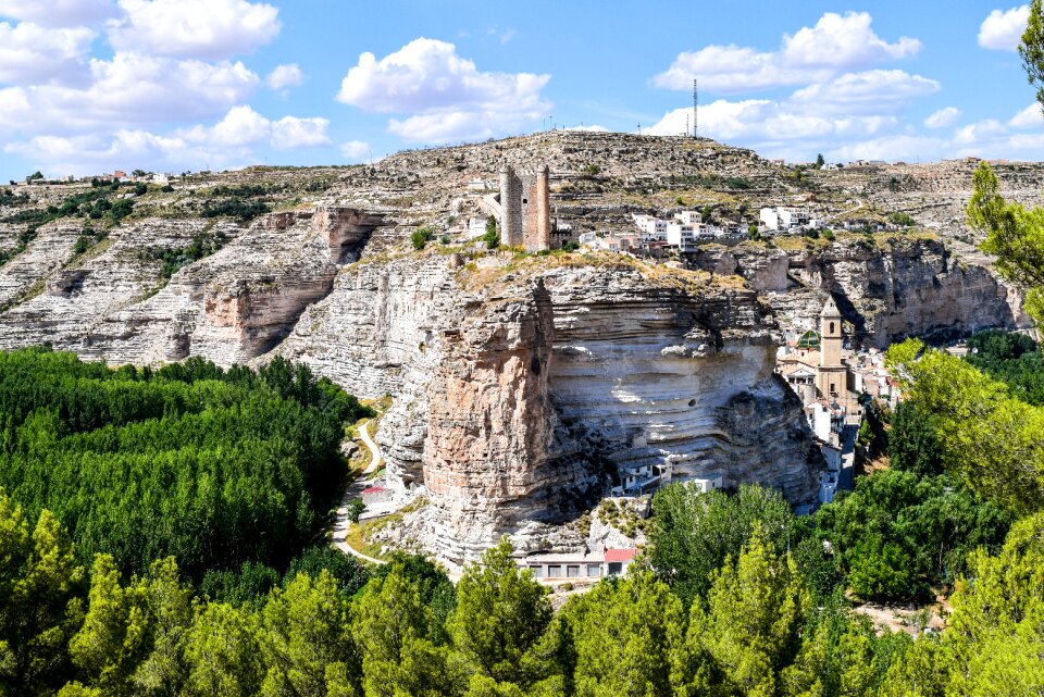 Alcala del jucar landscape tourism
