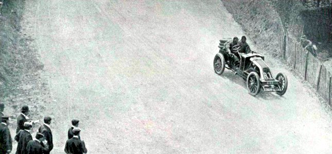 Ferenc Szisz, deuxième du Grand Prix de l'ACF 1907 sur Renault AK
