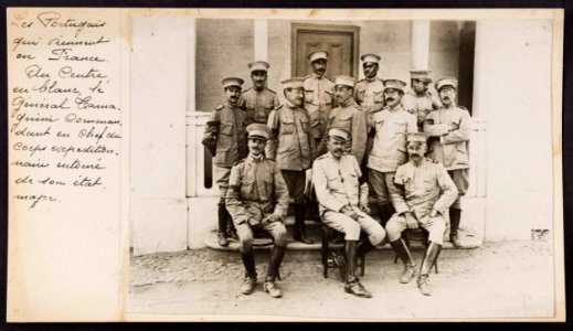 Fernando Tamagnini de Abreu e Silva et son état major (15062254460)