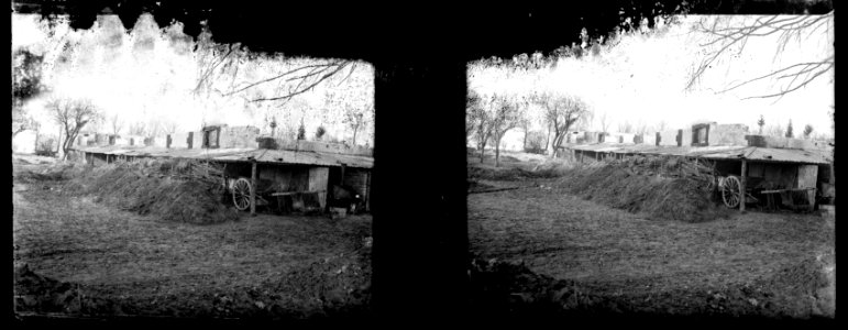 Ferme de Jonchery. Ruines - Fonds Berthelé - 49Fi761