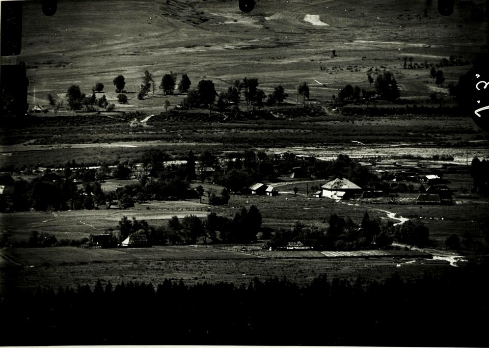 Fernaufnahme von Krywiecz von der Klewa aus, Juni 1917. (BildID 15591166)