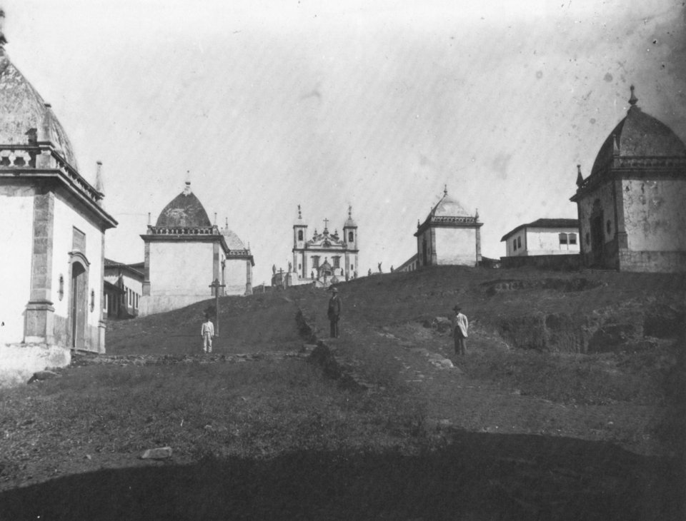 Ferrez, Marc - Die Kirche Senhor Bom Jesus de Matosinhos in Congonhas do Campo (Zeno Fotografie)