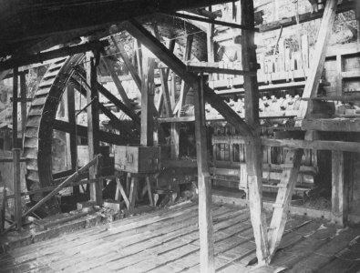 Ferrez, Marc - Wassermühle, Goldmine São João d'El Rey (Zeno Fotografie)