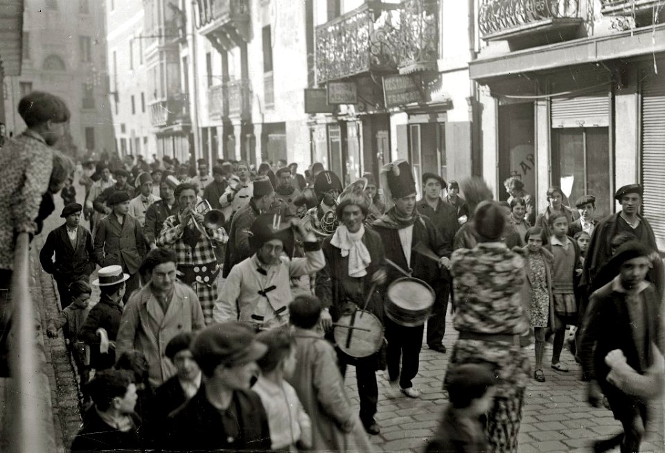 Fiestas del carnaval en Tolosa (14 de 18) - Fondo Car-Kutxa Fototeka