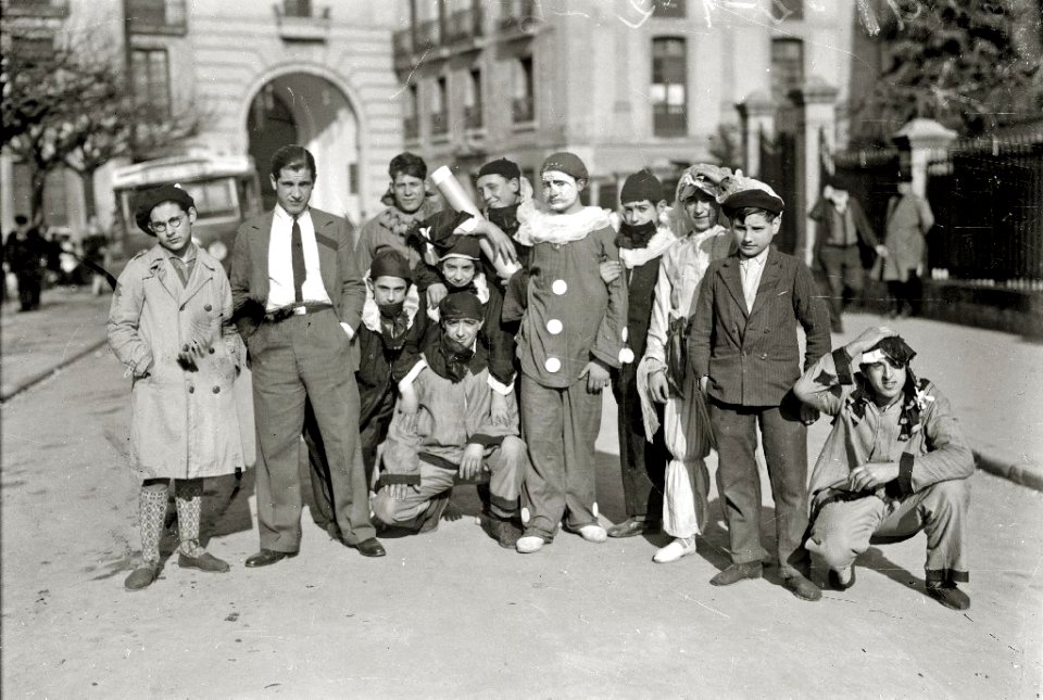 Fiestas del carnaval en Tolosa (18 de 18) - Fondo Car-Kutxa Fototeka