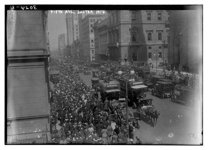 Fifth Ave., Easter, 1914 LCCN2014695735