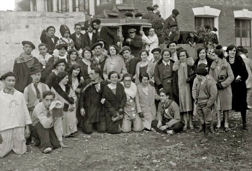 Fiestas del carnaval en Tolosa (7 de 18) - Fondo Car-Kutxa Fototeka