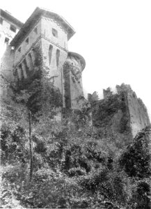 Fig 116bis, castello di barengo, fronte sud, p203, foto nigra, nigra il novarese