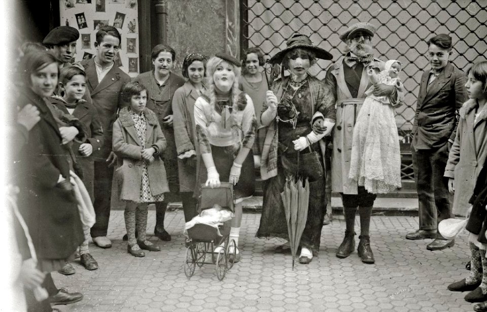 Fiestas del carnaval en Tolosa (4 de 18) - Fondo Car-Kutxa Fototeka