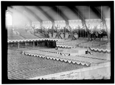 FIFTH REGIMENT ARMORY, BALTIMORE, MARYLAND. INTERIOR READY FOR DEMOCRATIC NATIONAL CONVENTION LCCN2016863905
