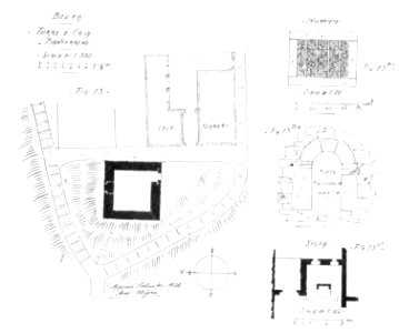 Fig 13 13bis 13ter 13quater, beura torre a casa ferrari p134, dis nigra, nigra il novarese