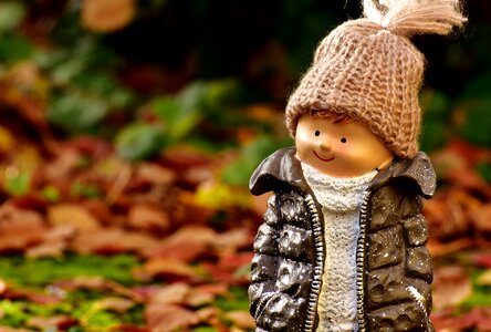 Forest autumn cold